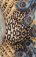 Leopard Print Peacock