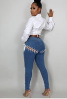 Lavish Lace Jeans
